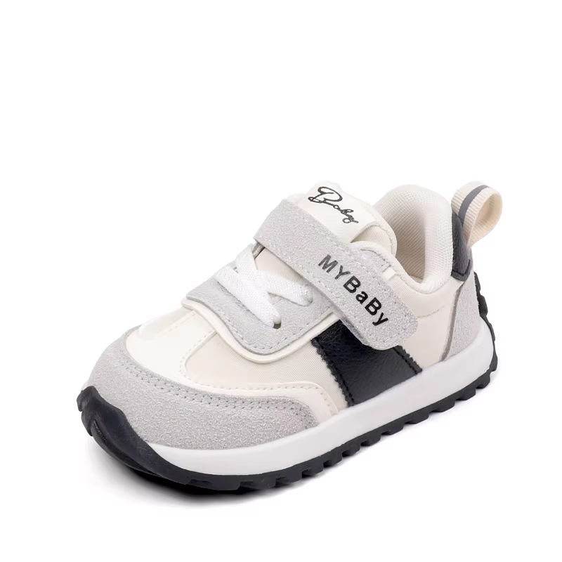 Spring and Autumn Children Casual Sports Shoes Anti Slip Walking Shoes for Girl Boy Cute Baby Prewalker Shoes BM16