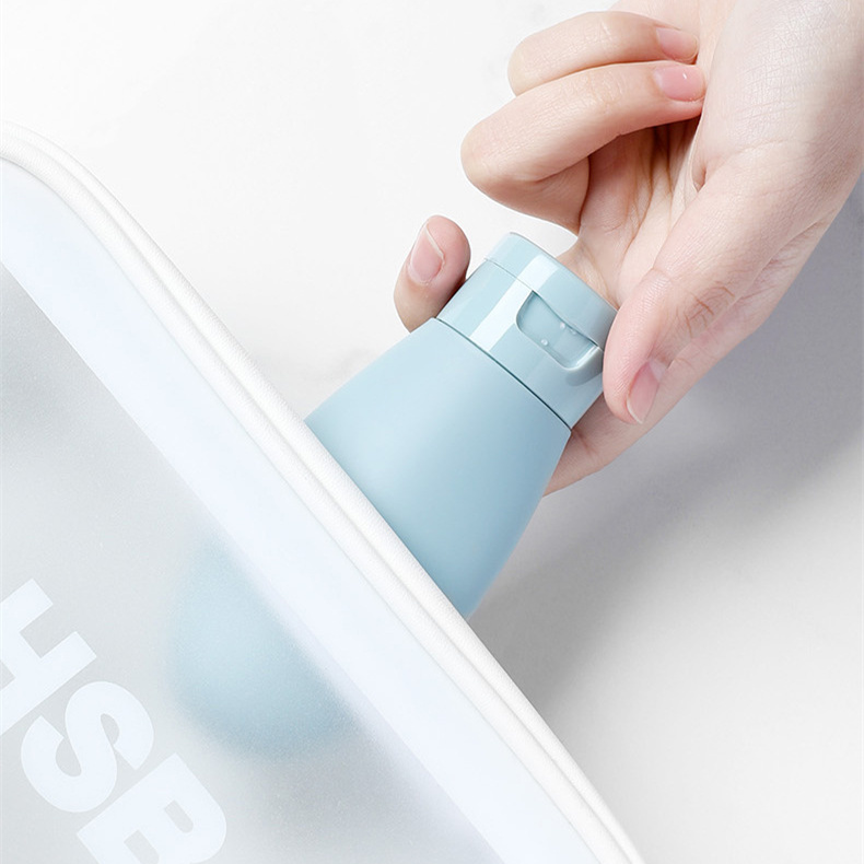 Scandinavian-Inspired 3pcs Refillable Bottle Kit – Sleek Matte Finish, Airline-Compliant, Ultra-Portable