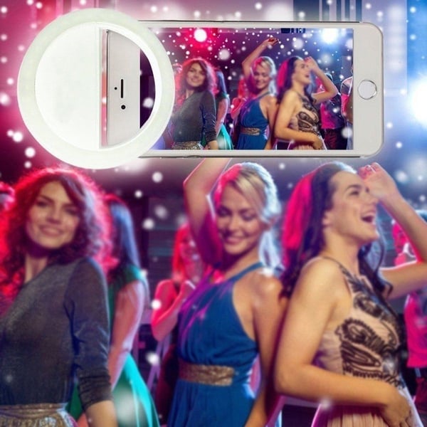 Portable Ring 36 Smart LED Camera Fill-in Flash Selfie Light For All Smart Phones/Tablets