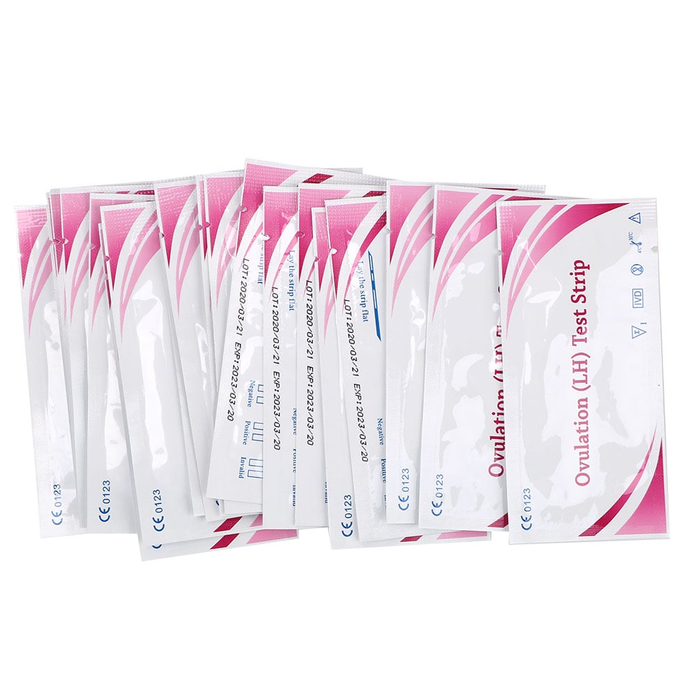 20PCS Ovulation Urine Test Strip LH Tests Kit First Response Ovulation kits Over 95% Accuracy Earliest Detection