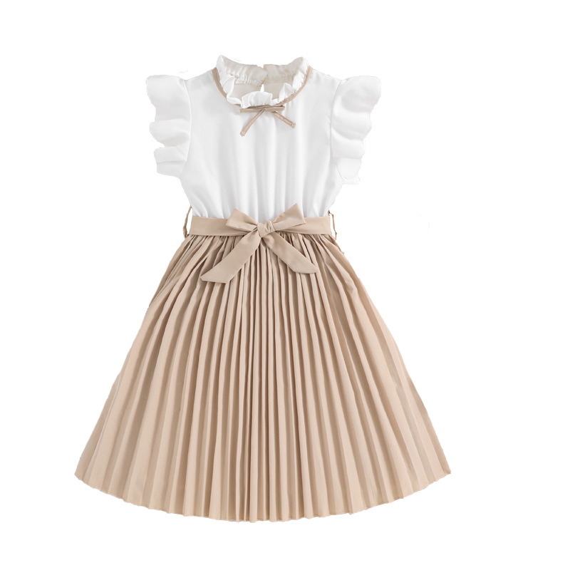 Kids Dress For Girls 8-12 Years Summer Girls Elegant Classic Fashion Intellectual Dress Birthday Party Dress For Children