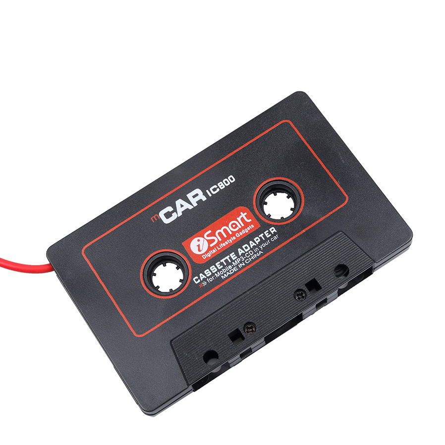 Tape converter black cassette MP4/MP3 mobile phone audio cassette converter new car Black