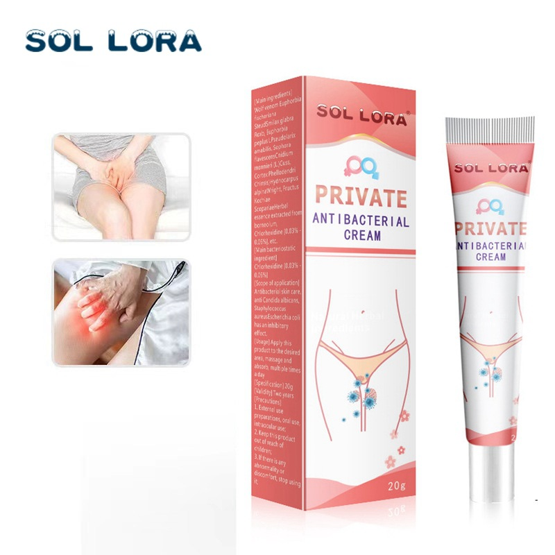Female Intimate Care Cream - Gentle Soothing, Reduces Odor, Lightens Dark Areas, Moisturizing Essence, Private Parts Care