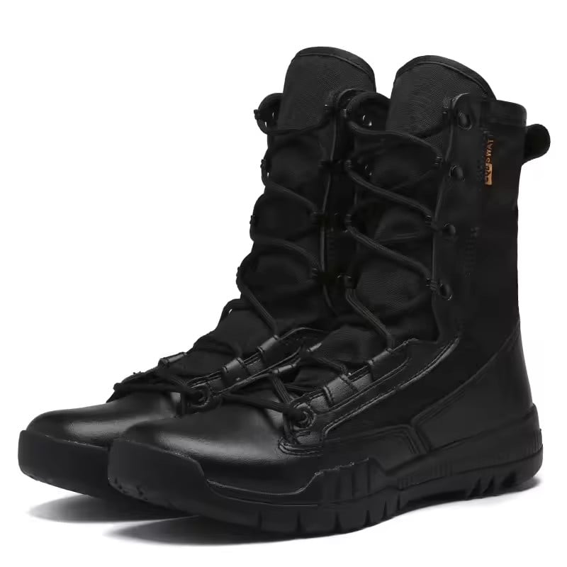 2024 Men's waterproof high top boots outdoor men's boots desert shoes