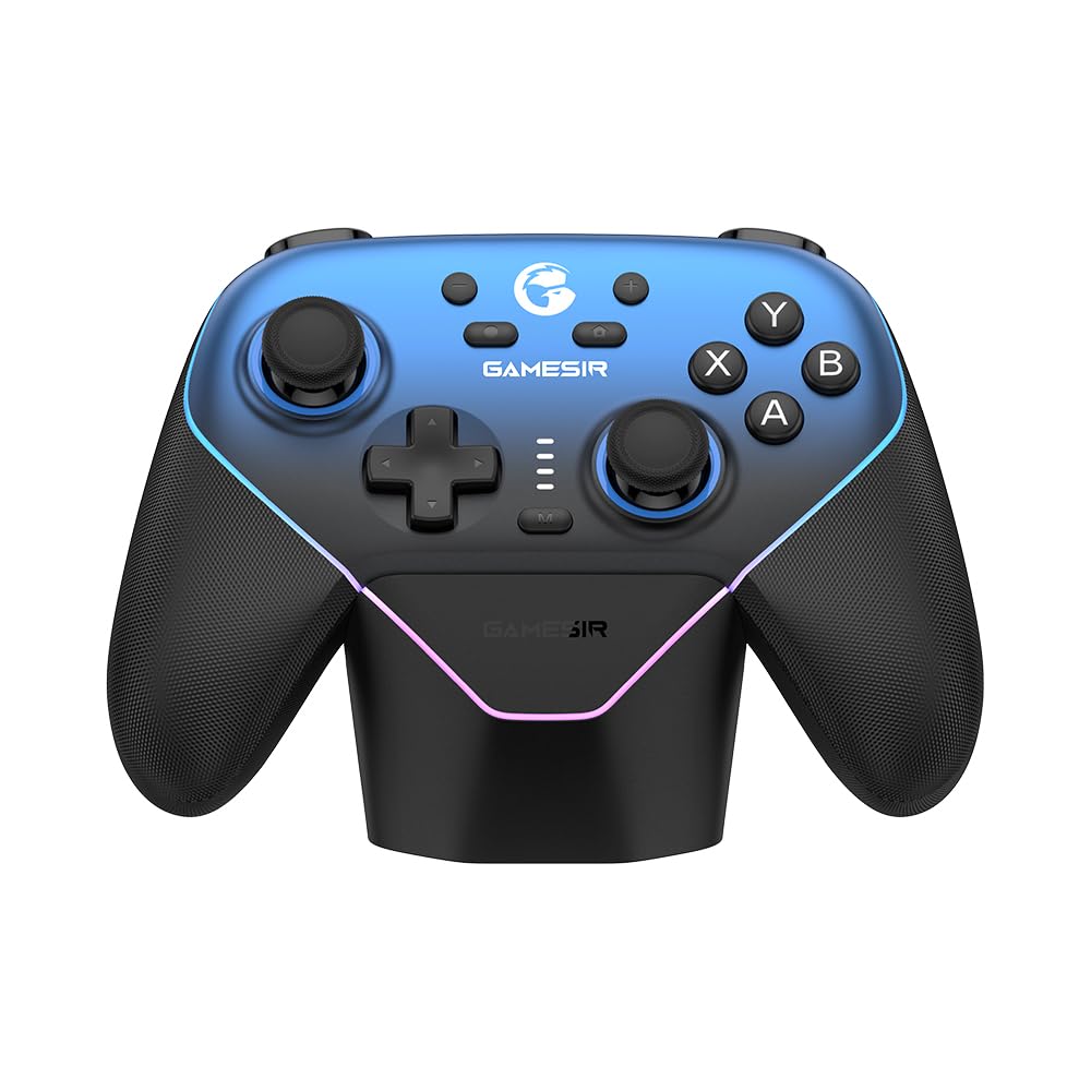 GameSir Super Nova Wireless Gaming Controller for PC/Switch/Switch 2/iOS/Android, 1000Hz Polling Rate, Hall Effect Stick & Trigger, Rubberized Grips,