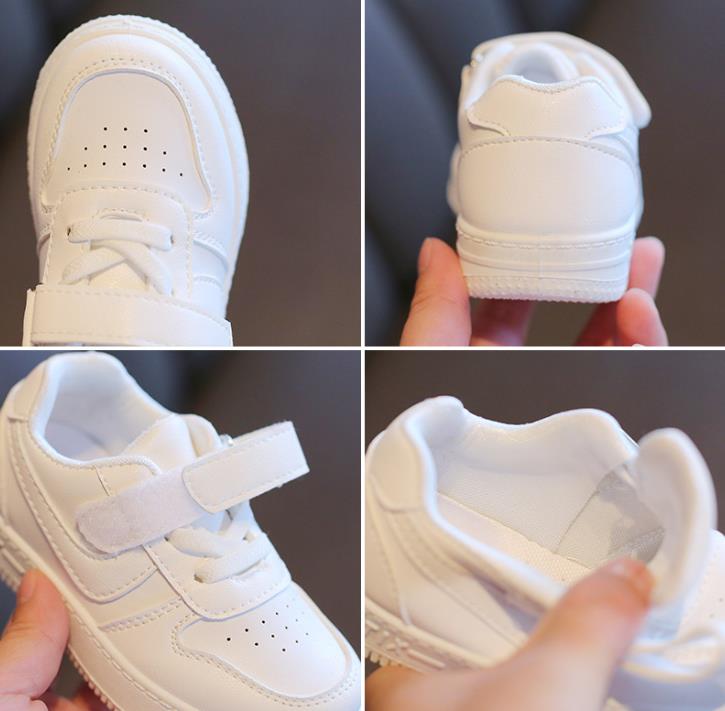 Fashion Casual Kids Children Girls Boys Shoes White School Students Running Sneaker Sport Girl Boy Soft Sports Sneakers Sho8