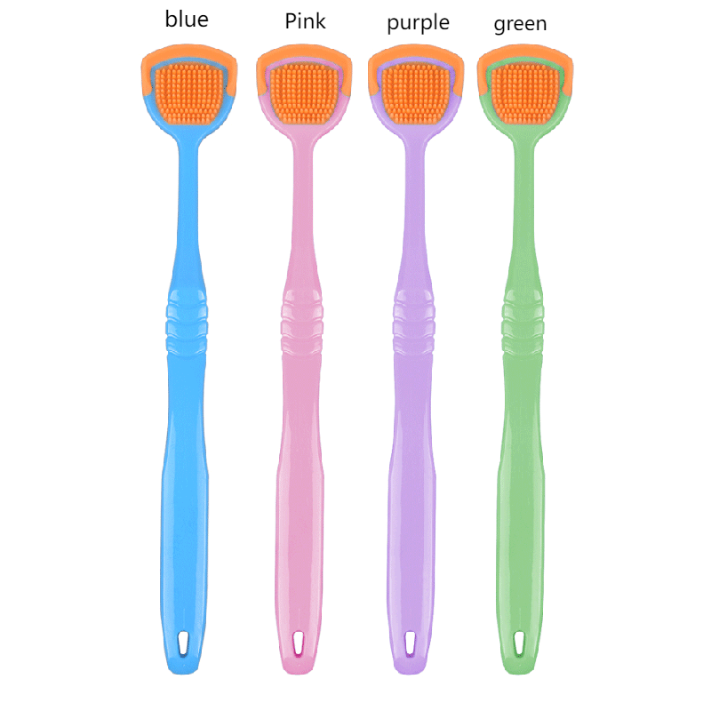 1PC Brush Oral Cleaning Brushes Hygiene Care Toothbrush Dirts Tongue Scraper Tongue