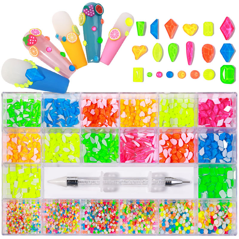 1 box of 500pc French pointed nails, seamless nails, ballet nails, transparent nails, toe nails