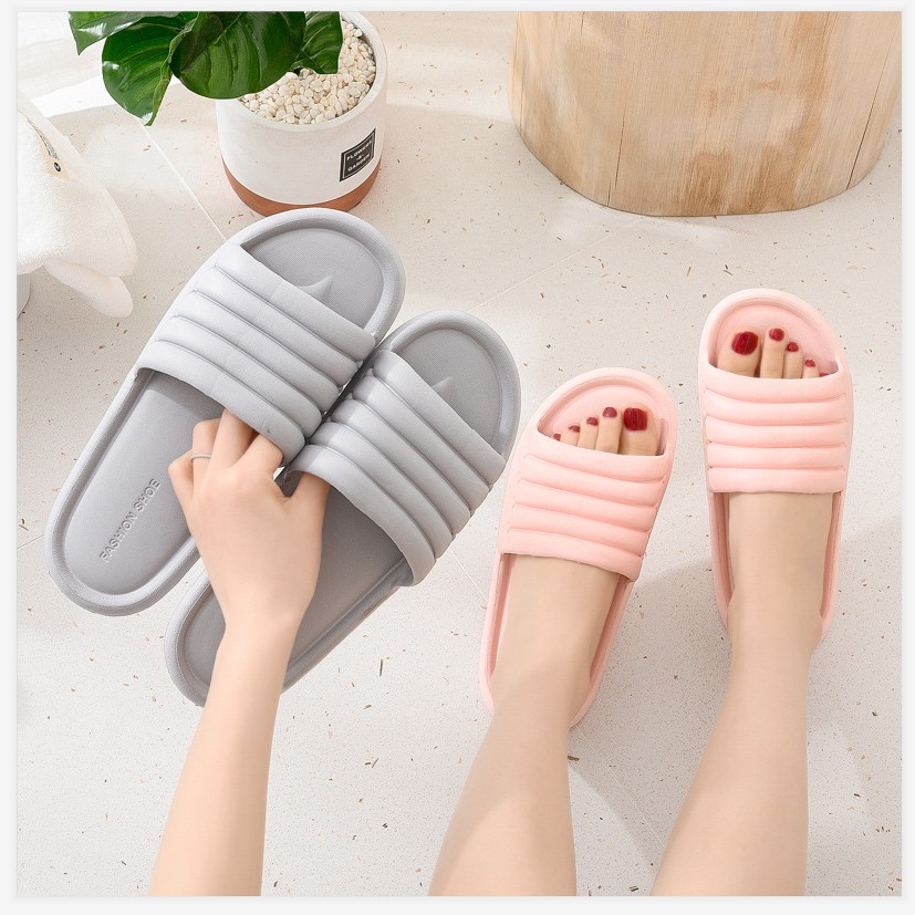 Unisex Slippers Women Men Shoes Summer Bathroom Slipper Lovers Indoor Sandals Fashion Home Slippers Non-slip Floor Flip Flops