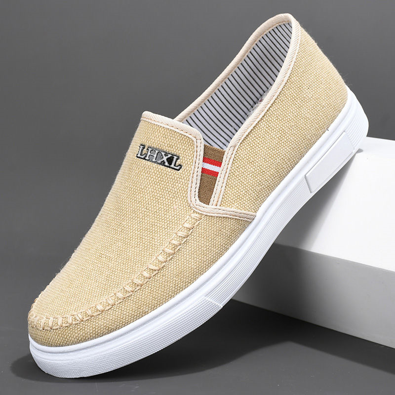 Men Shoes 2024 New Men Casual Shoes Breathable Classic Canvas Slip on Shoes For Men Breathable Walking Sneakers Men Loafers
