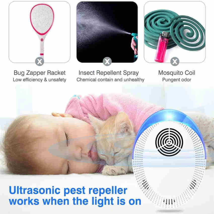 Ultrasonic Insect Repellent Electronic Mosquito Repellent Anti Rat Cockroach Device Home Supply