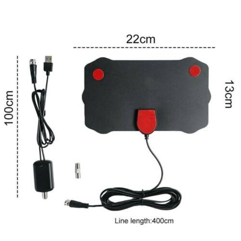 HOt Antenna TV Digital HD 5000 Mile Digital Antenna TV Aerial Indoor HDTV HD Freeview Signal Booster UK