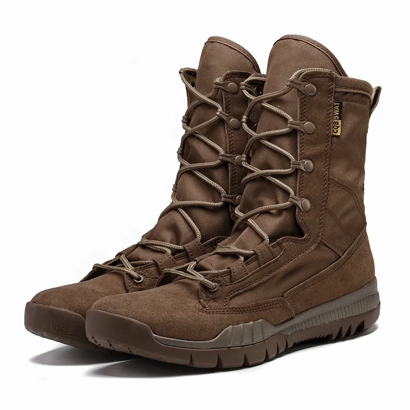 Men's Black Desert Botas Brown Boots non-slip rubber sole hiking shoes