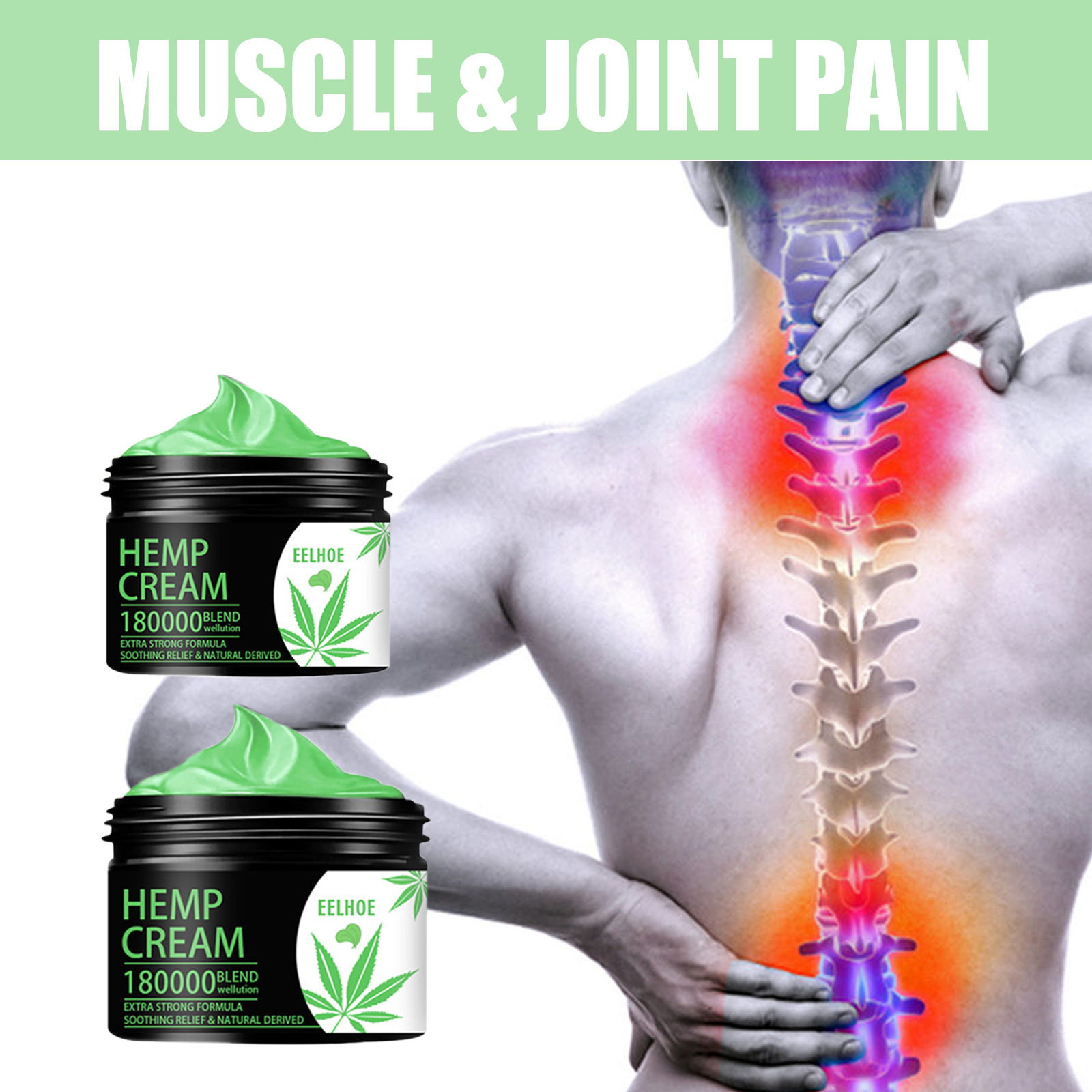50ML Pure Natural Cream Ointment Relieves Stress And Relieves Muscle And Joint Pain Ointment