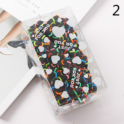 100PCS/ 3.0CM Children Cute Small Ring Rubber Bands Tie Gum Ponytail Holder Elastic Hair Band Headband Girls Hair Accessories