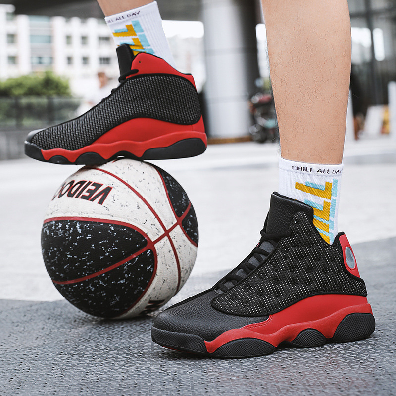 Men Basketball Shoes Men Sneakers High Top Sports Shoe Training Athletic Basket Shoes Gym Basketball Sneakers Big Size 39-46