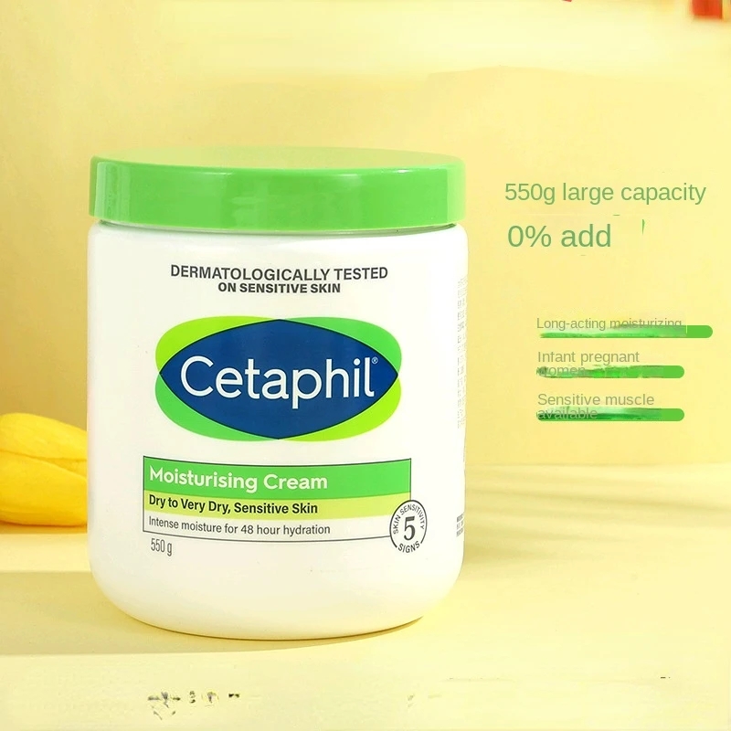 Cetaphils White 550G Female Hydrating Cream and Nourishing Body Lotion Cream for Face Skin Care Facial Cleanser Cream Cosmetics