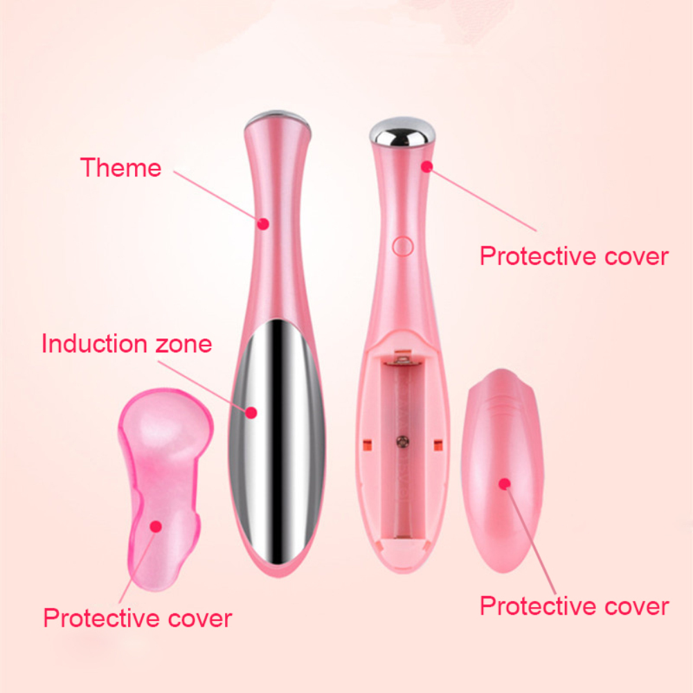 Mini Eye Electric Massager Vibration Thin Face Magic Stick Anti Removal Wrinkle Dark Circle Puffiness Removal Eye Care Tool