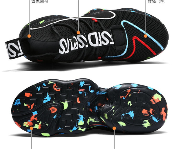 Big Size(35-48) Men Shoes brand design Men Shoes Thick Soled Fashion Shoes Student Running Shoes