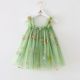 1-5 Years Toddler Baby Girls New Summer Dress for Kids Clothes Children Dress Puffy Mesh Tutu Princess Floral Embroidery Clothes