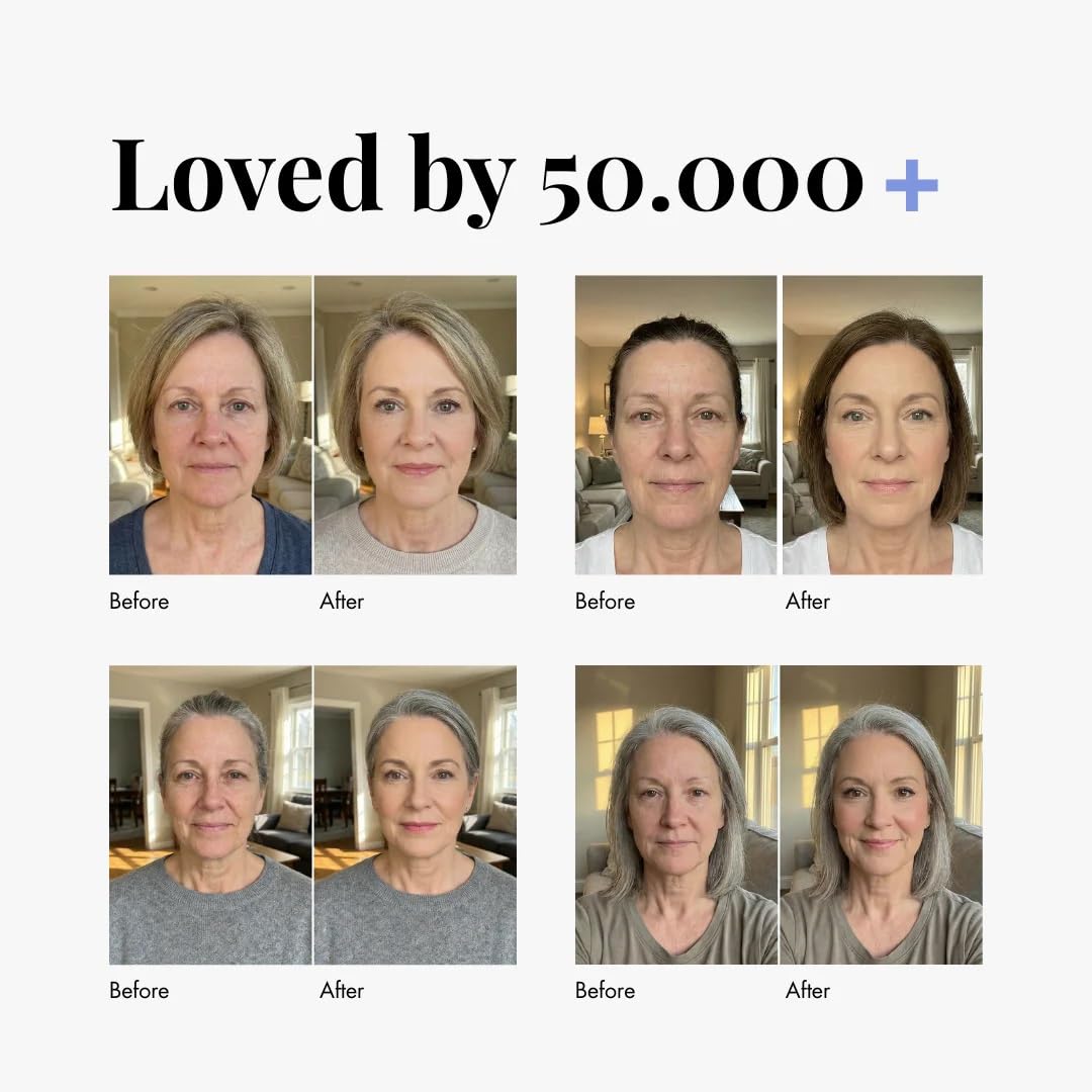 Smooche Color Changing Foundation - Skin Tone Adapting Liquid Foundation for Women, Self Adjusting Natural Finish, Blurs Imperfections & Fine Lines, S