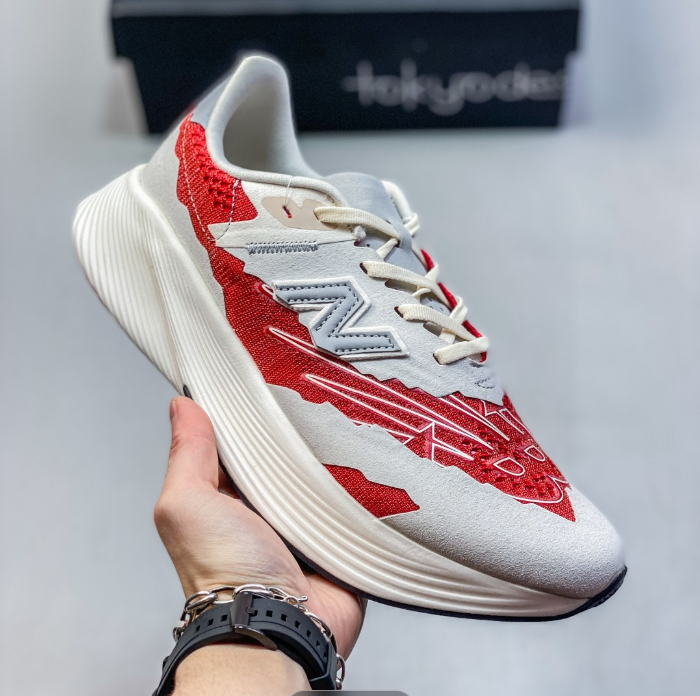 NB Stone Island joint Stone Island xNewBalance RCElite V2 lightweight, non slip, wear-resistant casual sports running shoes