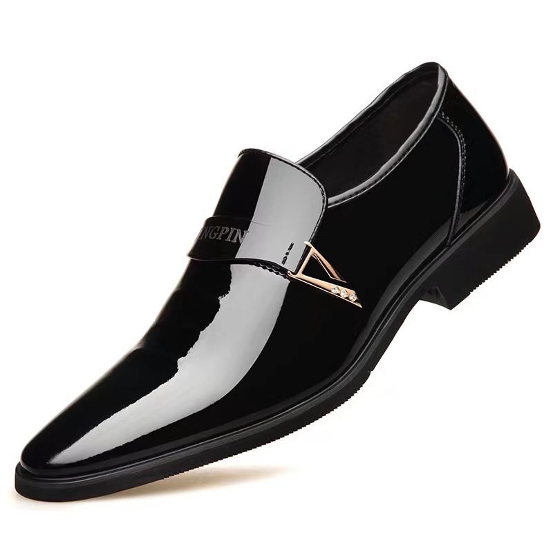 Men's leather shoes, men's loafers, casual leather shoes, new formal, business and fashionable leather shoes