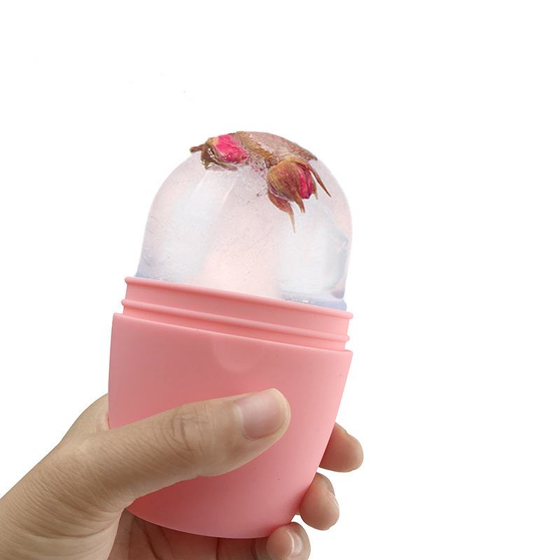 Skin Care Tools Silicone Ice Facial Roller Portable Face Massage Roller Skin Care Beauty Lifting Tool Facial Ice Face Massager