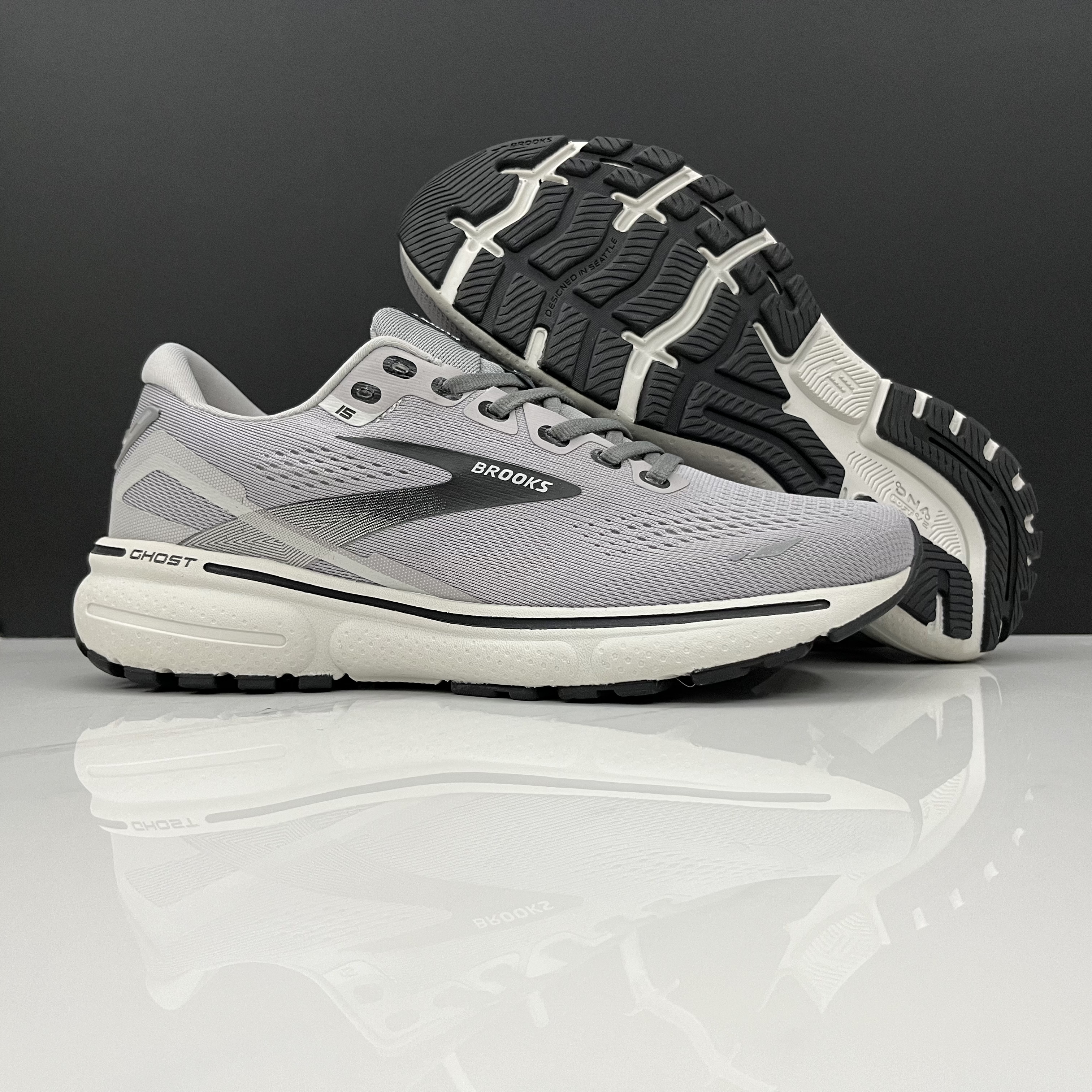 Brooks new men's shoes Cascadia 15 series outdoor cross-country running shoes cushioning sports running shoes