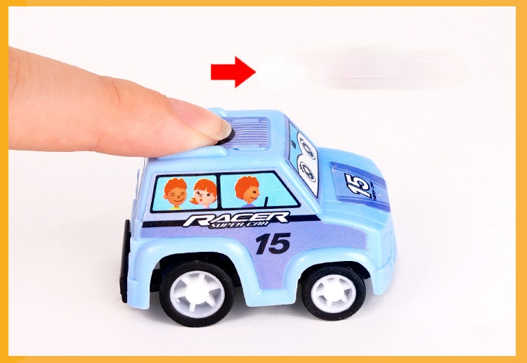 6pcs Car Model Toy Pull Back Car Toys Mobile Vehicle Fire Truck Taxi Model Kid Mini Cars Boy Toys Gift &