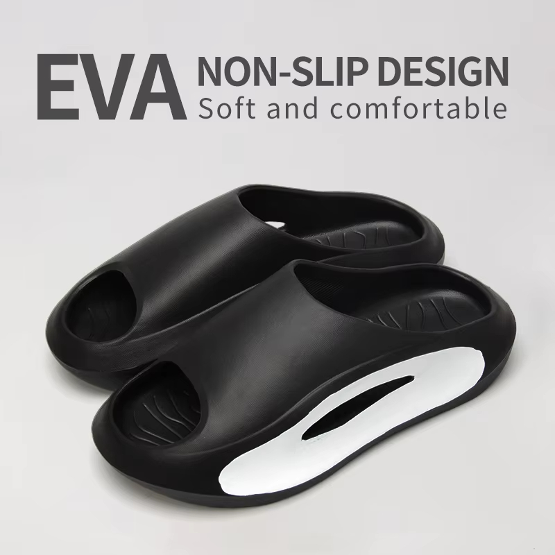 Slippers men wear thick-soled non-slip summer quarters bathroom shower Eva sandals