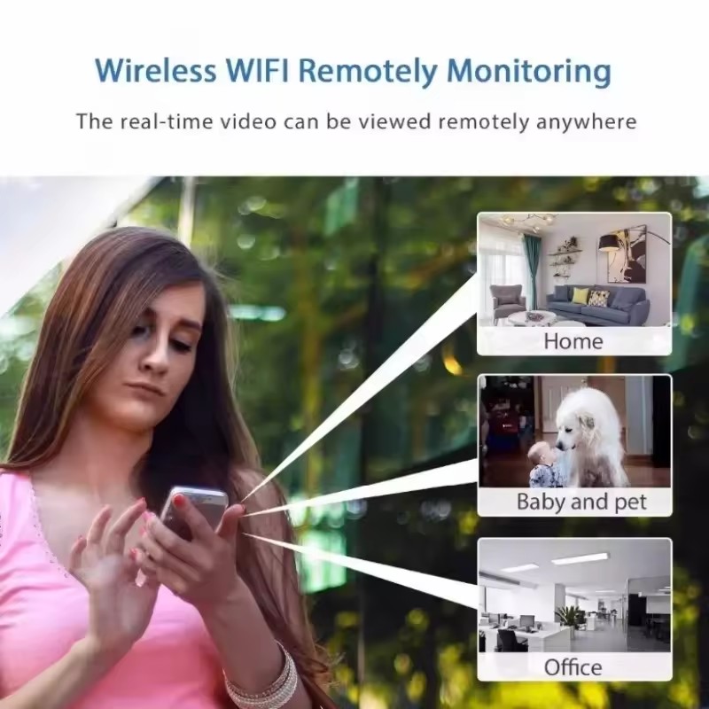 HD Mini Wifi Camera Smart Home Night Vision Indoor Micro IP Camcorders Security Surveillance Recorder Baby Monitor Magnet