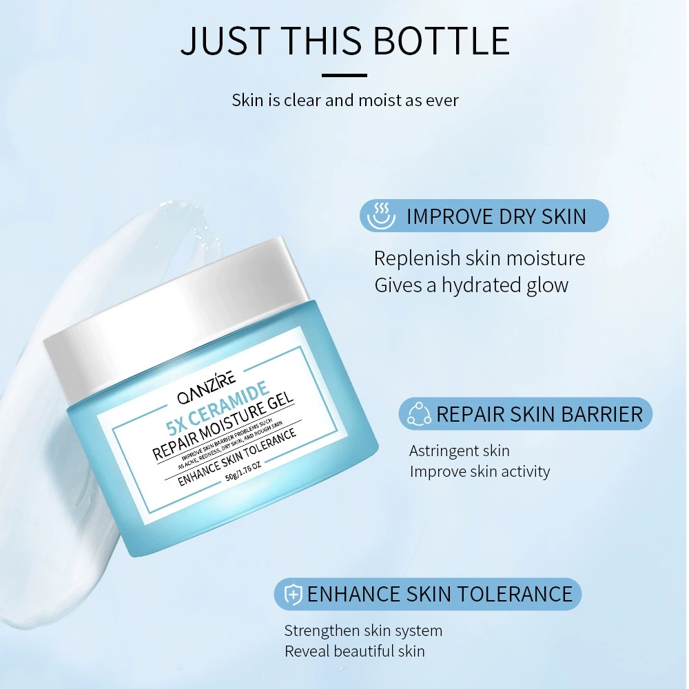 Ceramide Skin Moisturizing Facial Cream Refines Pores Hydrates With Glycerin Reaffirming Nutritional Daily Skincare Essentials