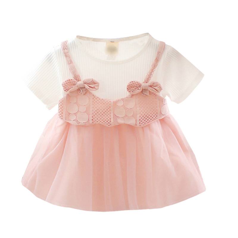 Baby Girl Dress Party Birthday Dress Lace Floral Baptism Vestido Infantil Bow Tulle Wedding Dresses Newborn