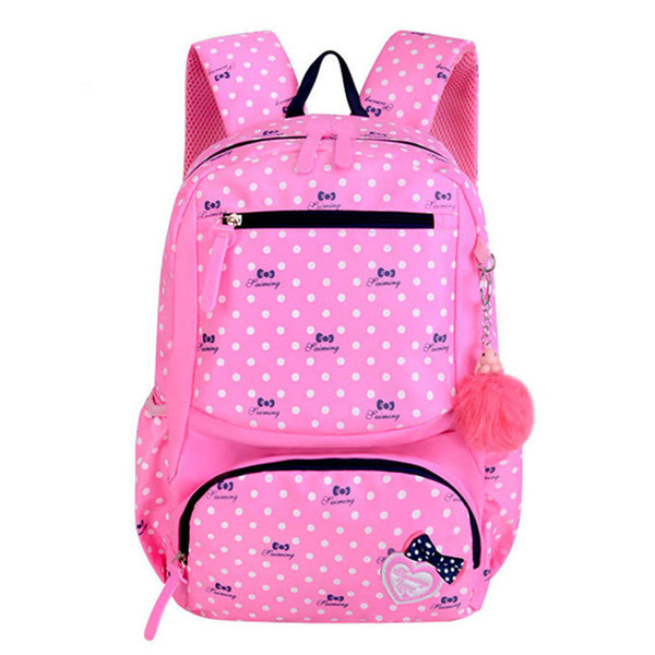 3 Pieces / Set of Printed School Bags Fashionable Children Backpacks Girls Students School Bags