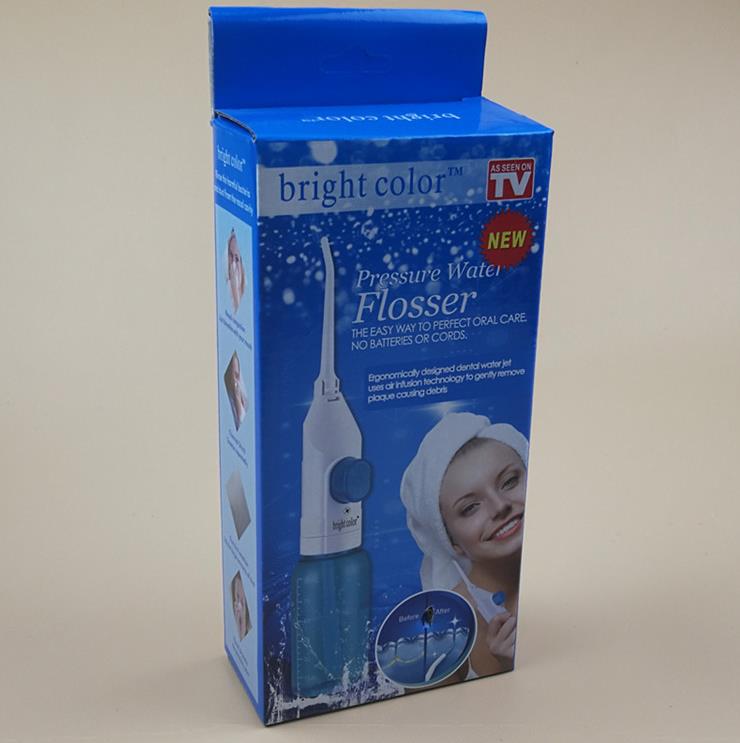 Manual mouth flosser Manual tooth rinser oral false tooth cleaner Dental Water Jet Portable tooth cleaning Manual tooth cleaner