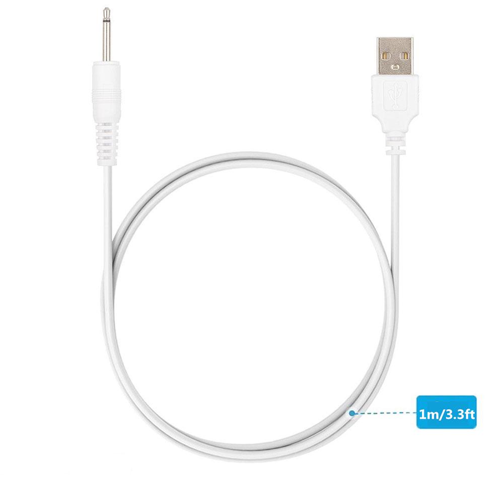 USB DC 2.5 Vibrator Charger Cable Cord for Rechargeable Adult Toys Vibrators Massagers Accessories Universal USB Power Supply Wh