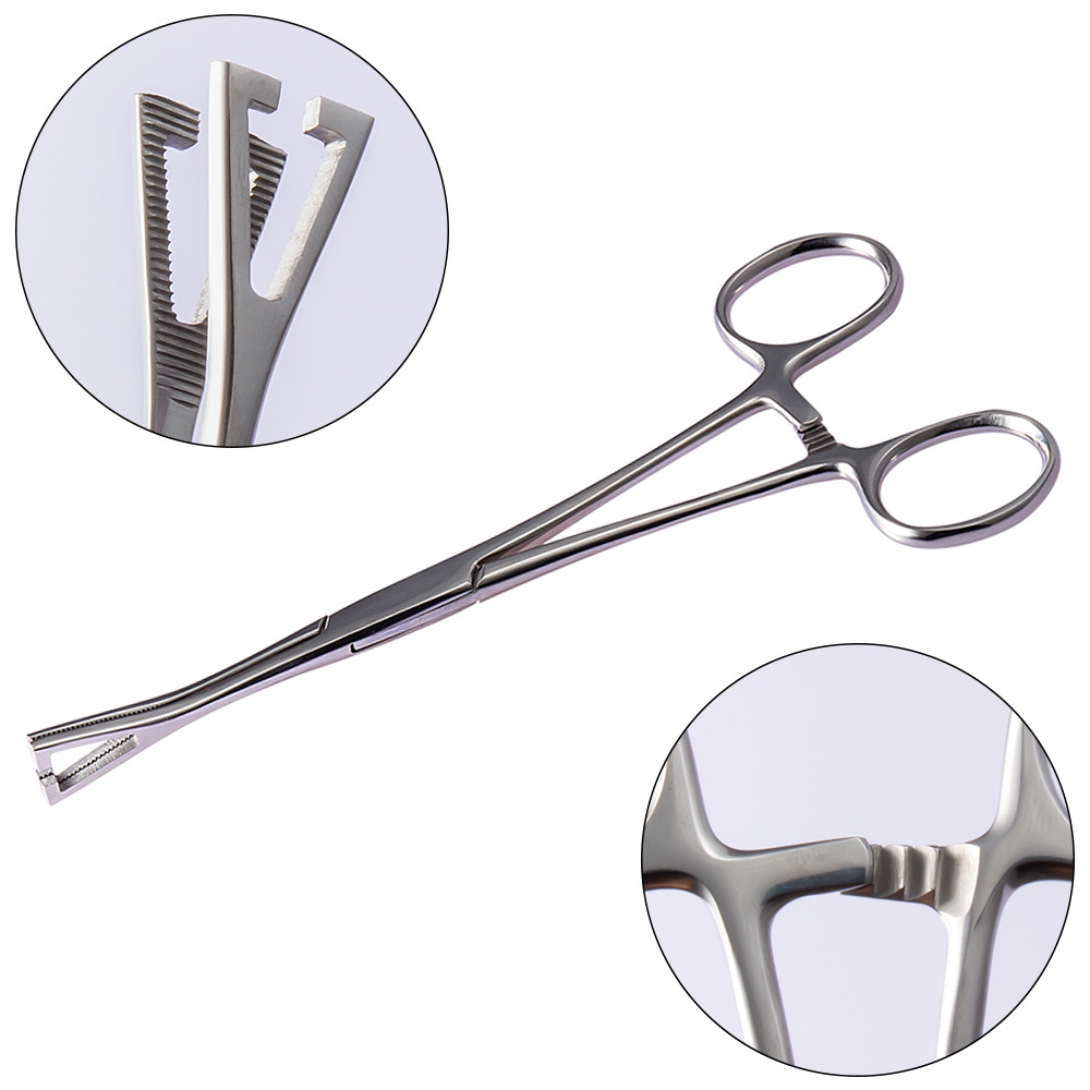 1pc piercing tool Piercing pliers Positioning pliers Open pliers Stainless steel needle tube pliers Tattoo set