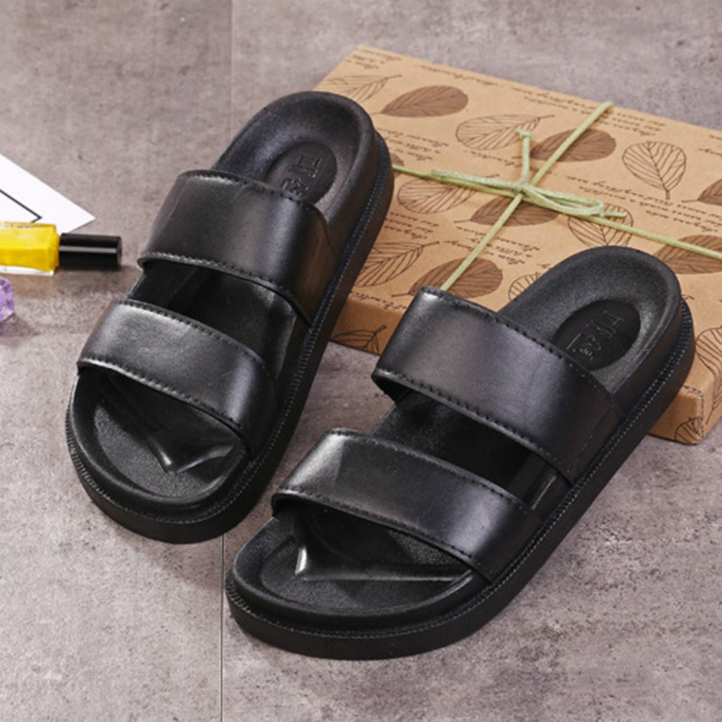Men Rome Flip Flops Luxury Trainers Men Platform Casual Shoes Slippers Slides Summer Flats Cool Street Style Sandals