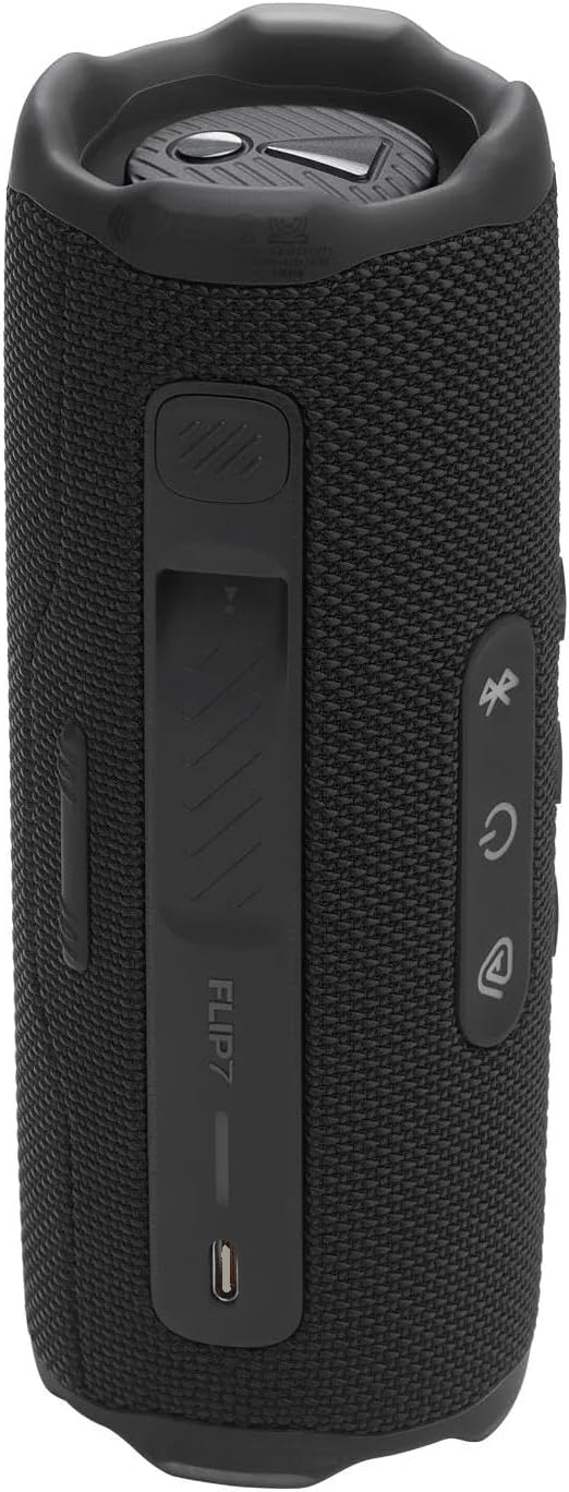 JBL Flip 7 Portable Bluetooth Speaker, IP68 Waterproof, Dustproof, Drop-Proof, PushLock System, AI Sound Boost, 16H Battery, Megen Hardshel Protection