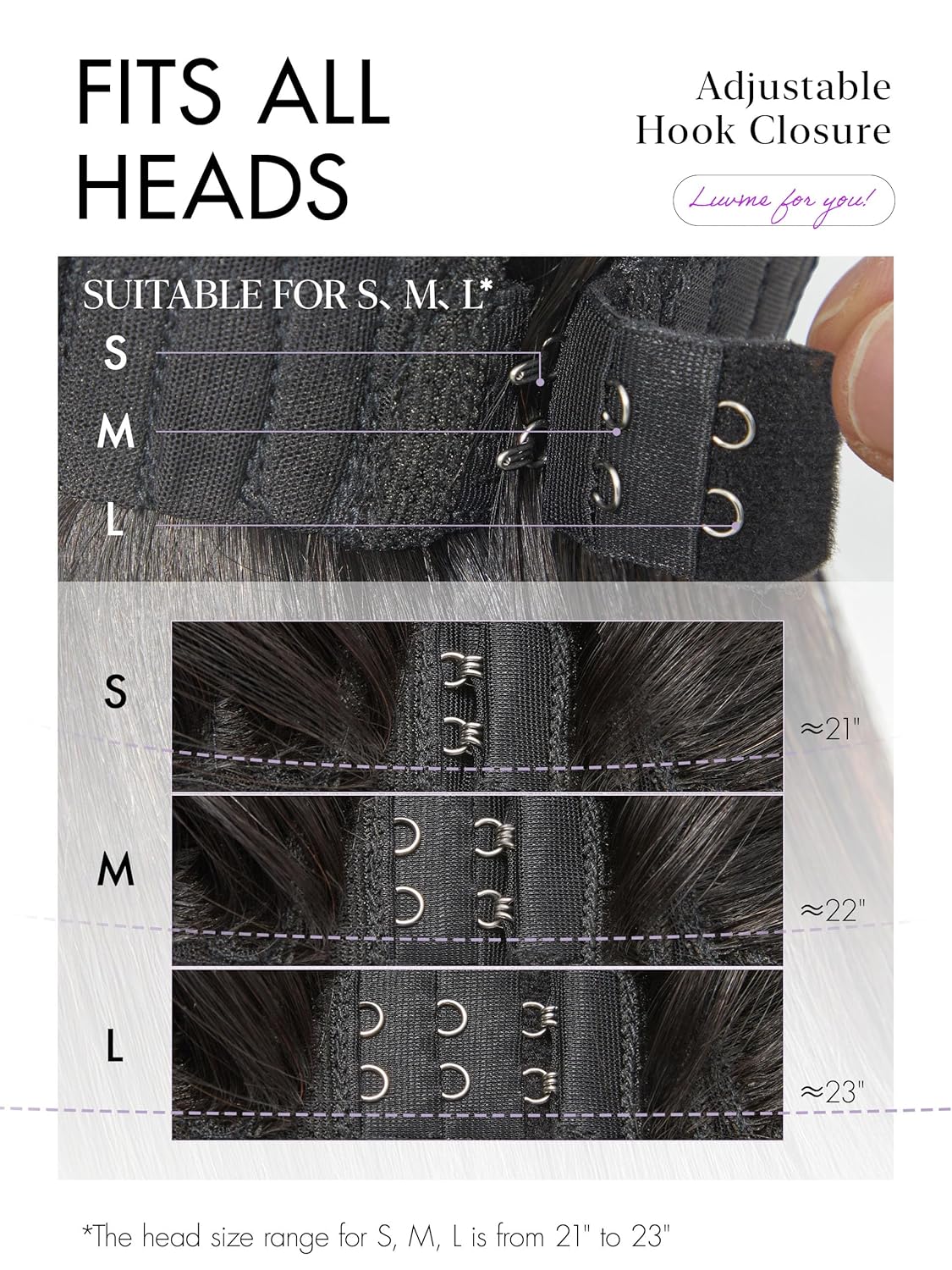 LUVME HAIR All-Day Comfort™ Water Wave 5X5 Deep Wave Lace Front Wigs Human Hair Curly Hair glueless wigs human hair pre plucked pre cut long black wig