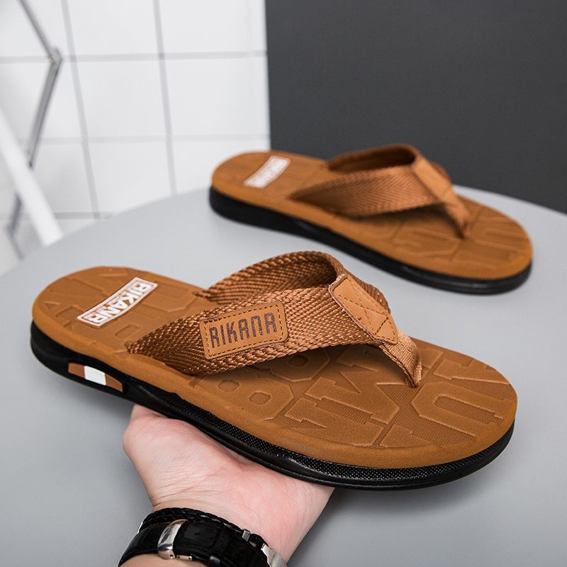 Men's Flip Flops Casual Beach Shoes Large Size Men Sandals Summer Leisure anti slip