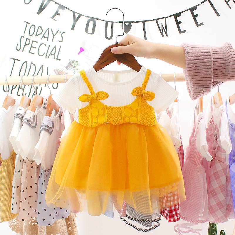 Baby Girl Dress Party Birthday Dress Lace Floral Baptism Vestido Infantil Bow Tulle Wedding Dresses Newborn