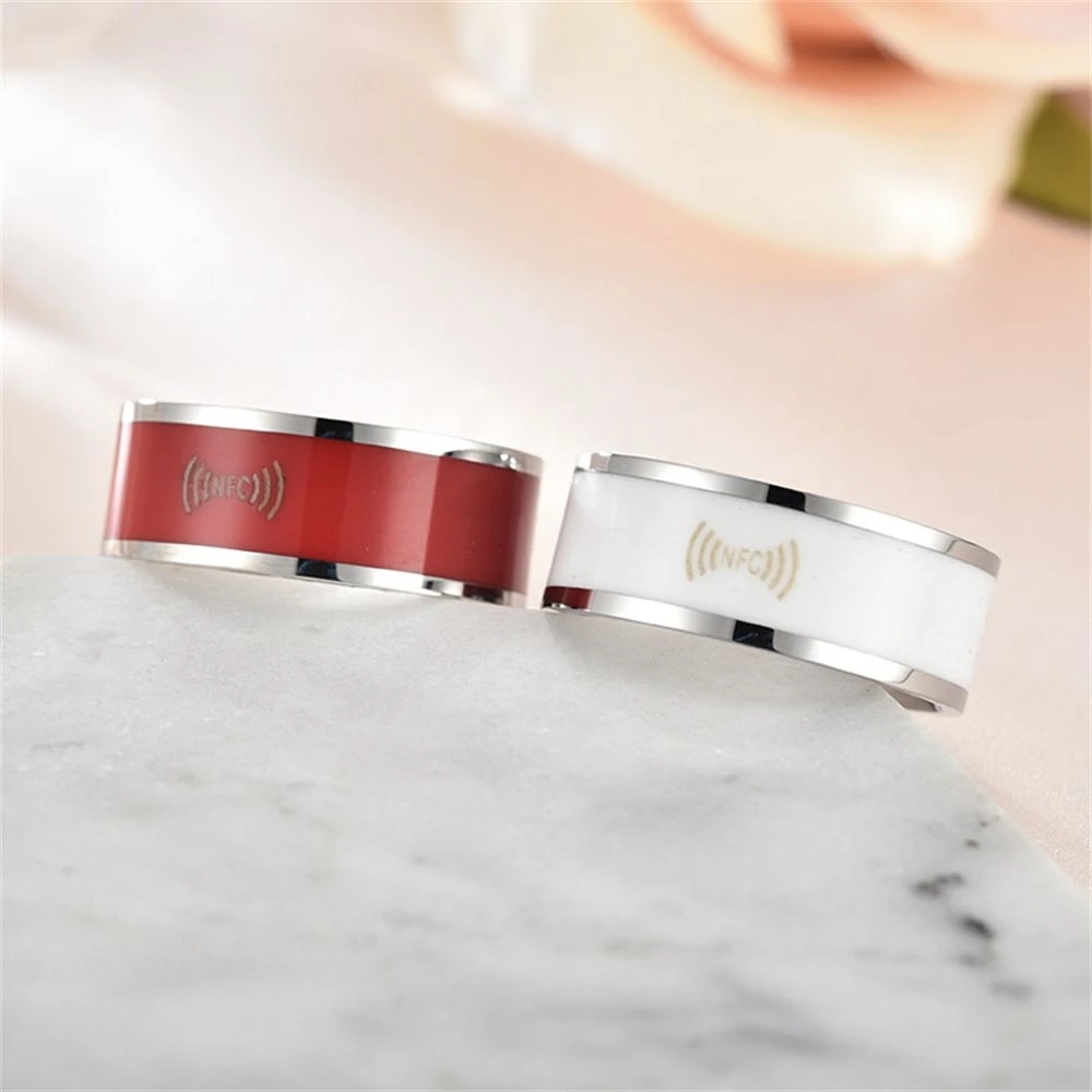 NEW Multifunctional Waterproof Technology Intelligent Wearable Connect NFC Finger Ring Smart