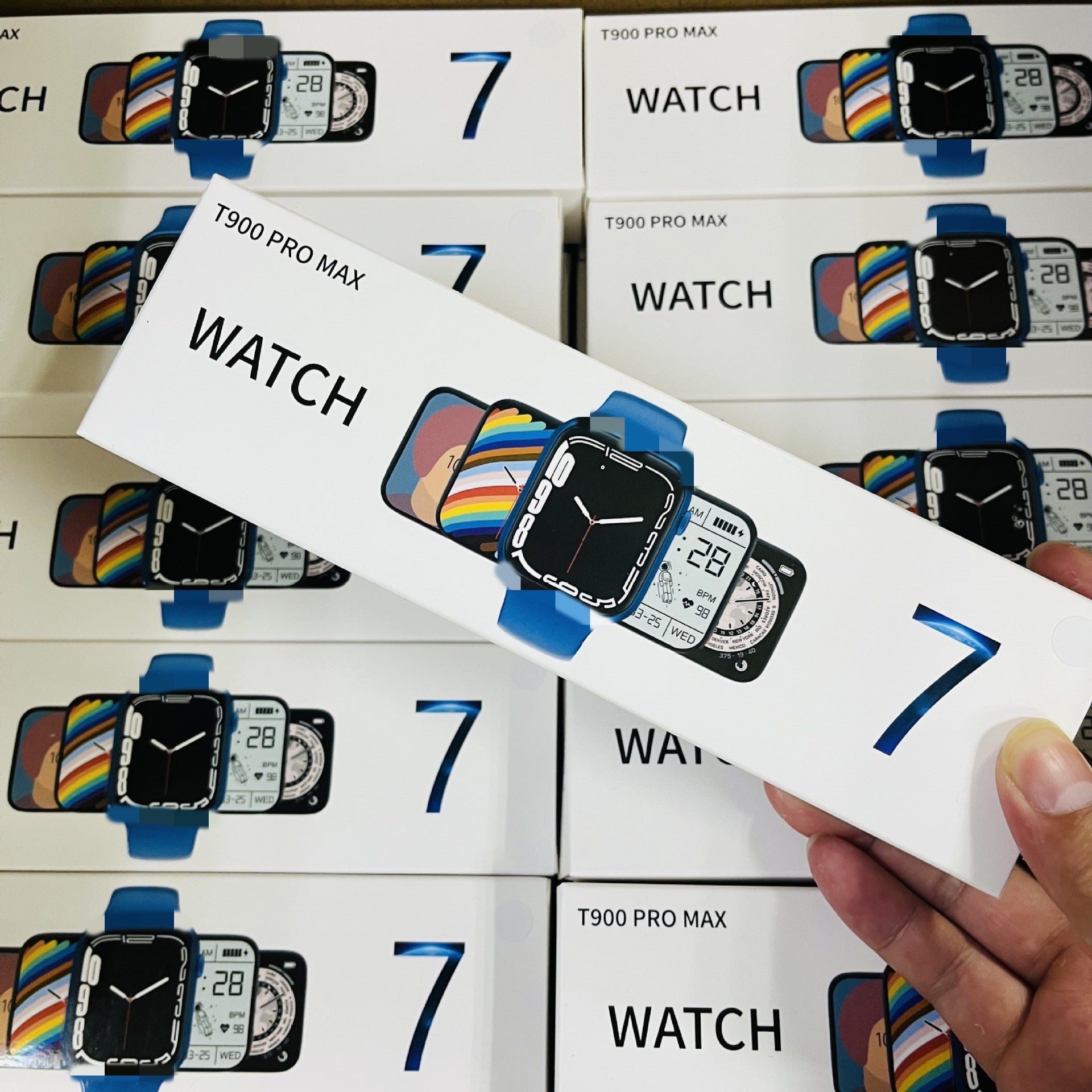 IWO 7 Smart Watch T900 Pro Max Full Touch Fitness Tracker Men IWO7 SmartWatch t900pro Max