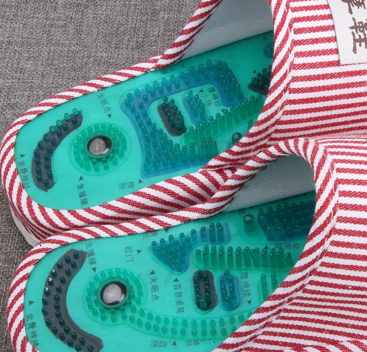 foot massage slippers foot massage acupuncture massager acupuncture massager pantoufles massage Tai Chi acupoint massage slipp