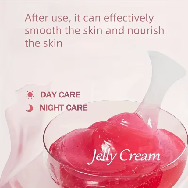 Collagen Jelly Cream Deeply Moisturizing Smooth Skin Tightening Fade Fine Lines Soothing Brightening Hydrating Facial Gel Cream