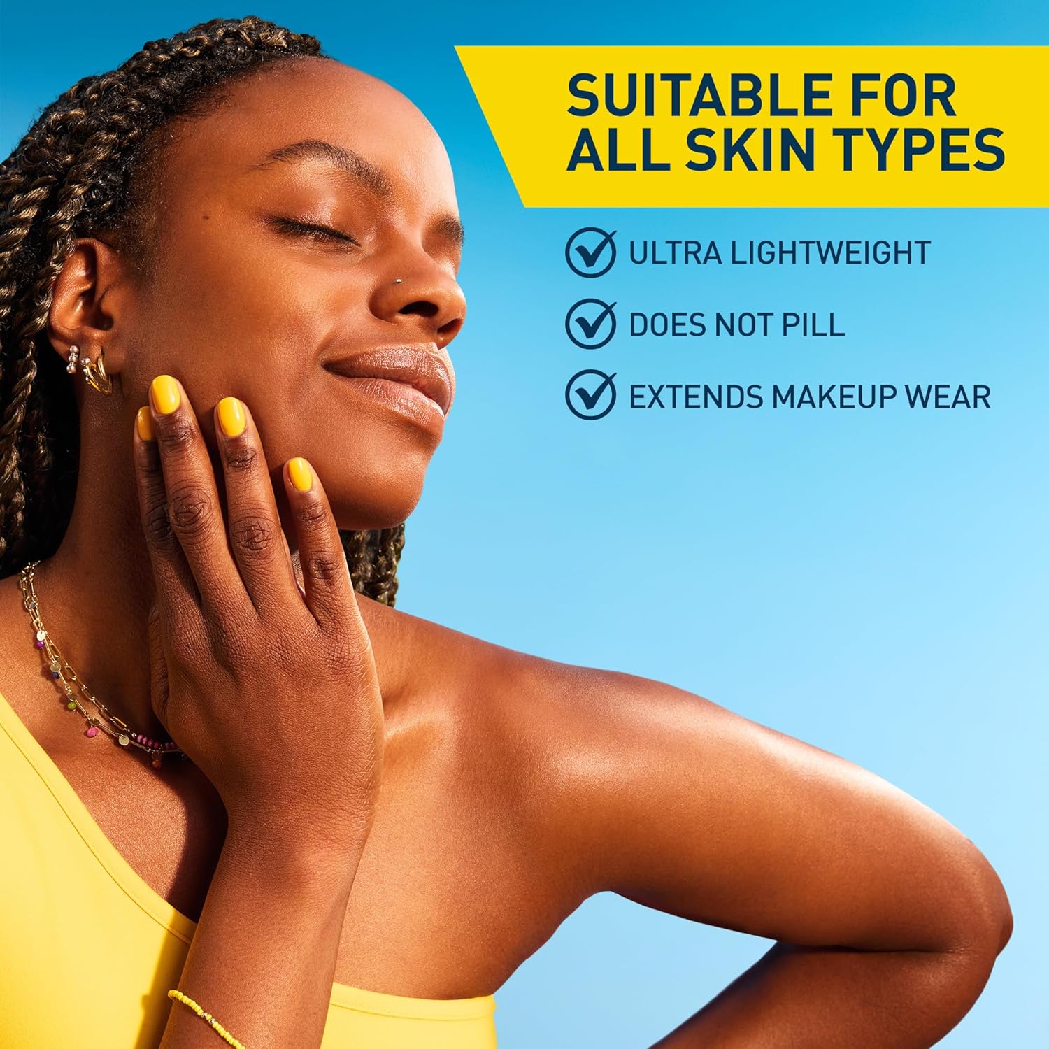CeraVe Invisible Mineral Sunscreen SPF 50, Face Sunscreen for Sensitive Skin With Zinc Oxide & Titanium Dioxide, Vitamin E + Niacinamide + Ceramides,