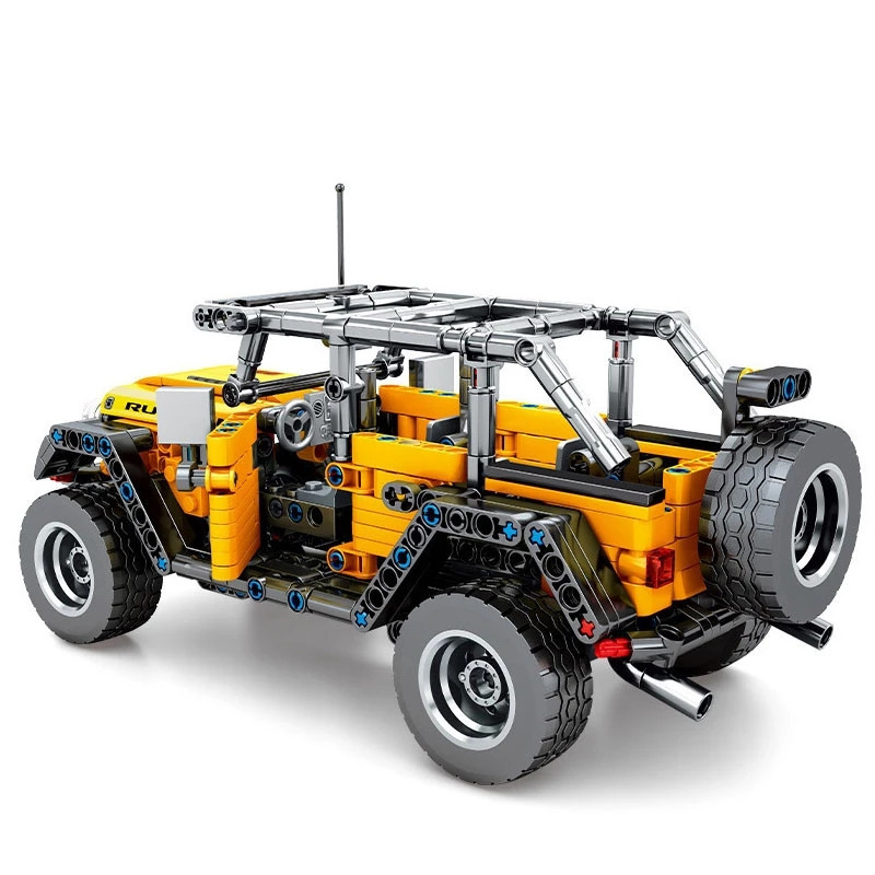 Senbao building blocks off-road vehicle sports car small particles compatible with Lego boy 701601 building blocks convertible t