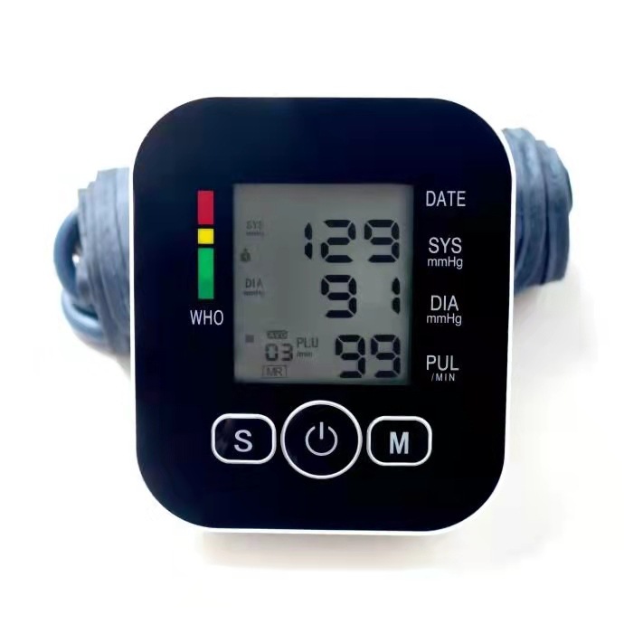 Blood Pressure Monitor Digital electronic sphygmomanomet Automatic BP Machine Heart Rate Pulse Monitor long Cuff